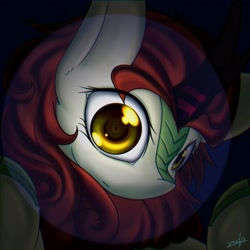 Size: 4096x4096 | Tagged: safe, artist:zemlya, imported from derpibooru, autumn blaze, kirin, bust, looking at you, portrait, solo