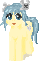 Size: 39x61 | Tagged: safe, imported from derpibooru, oc, oc only, oc:wikipe-tan, pony, female, front view, looking at you, picture for breezies, pixel art, solo