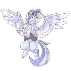 Size: 2000x2000 | Tagged: safe, artist:star-theft, imported from derpibooru, oc, pegasus, pony, gogles, male, simple background, solo, stallion, transparent background