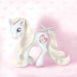 Size: 2000x2000 | Tagged: safe, artist:creeate97, imported from derpibooru, bridal beauty, earth pony, pony, female, g1, mare, solo