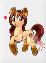 Size: 1451x2002 | Tagged: safe, artist:dimfann, imported from derpibooru, oc, oc only, oc:sylvine, pony, unicorn, solo