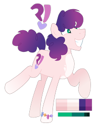 Size: 4100x5400 | Tagged: safe, artist:monochrome-sunsets, imported from derpibooru, oc, oc only, earth pony, pony, absurd resolution, bracelet, coat markings, earth pony oc, full body, gradient mane, gradient tail, grin, jewelry, magical lesbian spawn, male, offspring, parent:izzy moonbow, parent:sunny starscout, parents:izzyscout, raised hoof, raised leg, simple background, smiling, solo, stallion, standing, standing on two hooves, tail, transparent background