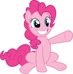 Size: 2434x2464 | Tagged: safe, artist:dasprid, imported from derpibooru, pinkie pie, earth pony, pony, season 2, the last roundup, .svg available, female, mare, simple background, solo, transparent background, vector