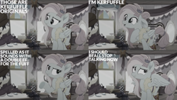 Size: 1280x720 | Tagged: safe, edit, edited screencap, editor:quoterific, imported from derpibooru, screencap, kerfuffle, pegasus, pony, rainbow roadtrip, amputee, female, mare, open mouth, open smile, prosthetic leg, prosthetic limb, prosthetics, smiling, solo, spread wings, wings