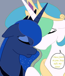 Size: 600x704 | Tagged: safe, artist:ask--luna-and-rarity, imported from derpibooru, princess celestia, princess luna, alicorn, pony, series:arc 1