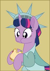 Size: 1944x2792 | Tagged: safe, artist:povitato, imported from derpibooru, twilight sparkle, eating, food, herbivore, sandwich, solo