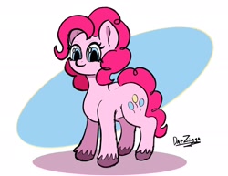 Size: 2048x1584 | Tagged: safe, artist:datzigga, imported from twibooru, pinkie pie, earth pony, pony, female, image, mare, needs more jpeg, signature, solo