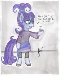 Size: 2050x2615 | Tagged: safe, artist:killedbycreatures, imported from derpibooru, maud pie, earth pony, pony, 2014, beetlejuice, bipedal, female, high res, lydia deetz, mare