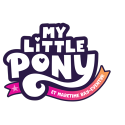 Size: 8000x8000 | Tagged: safe, imported from derpibooru, 2d, absurd resolution, cropped, danish, g5, heart, localization, localized, logo, my little pony logo, my little pony: a maretime bay adventure, my little pony: a maretime bay adventure logo, my little pony: a new generation, my little pony: a new generation logo, no pony, official, orange, pink, ribbon, simple background, stars, translation, transparent background