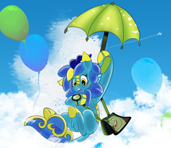 Size: 1920x1667 | Tagged: safe, artist:brainiac, imported from derpibooru, oc, oc only, oc:starrinite, inflatable pony, kirin, pony, cute, female, inflatable, mare, pool toy, solo