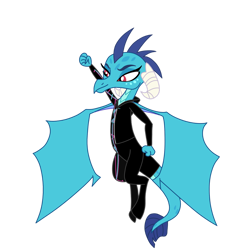 Size: 1280x1281 | Tagged: safe, artist:chanyhuman, imported from derpibooru, princess ember, dragon, clothes, commission, description is relevant, deviantart, dragoness, female, flying, hoodie, link in description, simple background, solo, the lego movie, the lego movie 2: the second part, transparent background, vector, wildstyle
