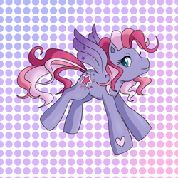 Size: 1280x1280 | Tagged: safe, artist:squiddlyn, imported from derpibooru, starsong, pegasus, pony, g3, solo