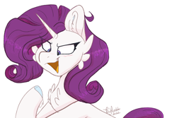 Size: 4209x2814 | Tagged: safe, artist:tizhonolulu, imported from derpibooru, rarity, pony, unicorn, cheek fluff, chest fluff, simple background, solo, white background