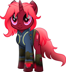 Size: 4325x4719 | Tagged: safe, artist:lincolnbrewsterfan, imported from derpibooru, oc, oc only, oc:welfare check, pony, unicorn, fallout equestria, my little pony: the movie, .svg available, clothes, cute, cute face, cute smile, fallout equestria oc, female, glow, gradient mane, gradient tail, heart, horn, leg guards, mare, medic, movie accurate, ocbetes, pink cloud (fo:e), pink cloud pony, pink mane, pink tail, pipbuck, pipbuck 3000, simple background, stable, stable-tec, svg, tail, transparent background, unicorn oc, vault suit, vector, wheel, zipper