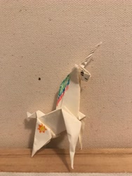 Size: 3024x4032 | Tagged: safe, imported from derpibooru, princess celestia, unicorn, coloring, craft, origami, papercraft, photo