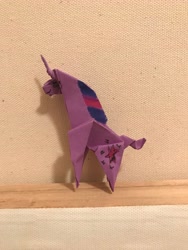Size: 3024x4032 | Tagged: safe, imported from derpibooru, twilight sparkle, unicorn, coloring, craft, origami, papercraft, photo