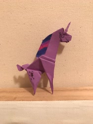 Size: 3024x4032 | Tagged: safe, imported from derpibooru, twilight sparkle, unicorn, coloring, craft, origami, papercraft, photo