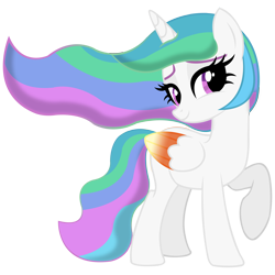 Size: 8000x8000 | Tagged: safe, artist:laszlvfx, imported from derpibooru, princess celestia, pony, absurd resolution, simple background, solo, transparent background, vector