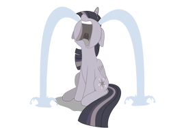 Size: 4000x3000 | Tagged: safe, artist:vvolllovv, artist:wardex101, edit, edited edit, imported from derpibooru, vector edit, twilight sparkle, alicorn, pony, the point of no return, crying, crylight sparkle, discorded, discorded twilight, female, high res, nose in the air, ocular gushers, open mouth, sad, simple background, sitting, solo, transparent background, twilight sparkle (alicorn), twilight tragedy, uvula, vector, volumetric mouth, wailing