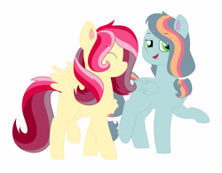 Size: 3235x2509 | Tagged: safe, artist:queenderpyturtle, imported from derpibooru, oc, oc only, oc:early bird, pegasus, pony, chibi, female, mare, simple background, white background