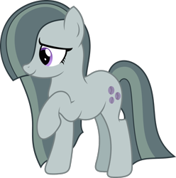 Size: 1028x1035 | Tagged: safe, artist:littlejurnalina, imported from derpibooru, marble pie, earth pony, pony, raised hoof, simple background, solo, transparent background, vector