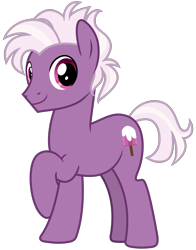 Size: 2350x3000 | Tagged: safe, artist:cheezedoodle96, imported from derpibooru, loganberry, earth pony, pony, .svg available, friendship student, full body, high res, hooves, looking at you, male, raised hoof, show accurate, shy, simple background, smiling, smiling at you, solo, stallion, svg, tail, transparent background, two toned mane, two toned tail, vector