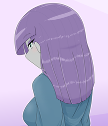 Size: 1280x1480 | Tagged: safe, artist:batipin, imported from derpibooru, maud pie, equestria girls, breasts, busty maud pie, female, solo