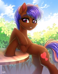 Size: 2500x3200 | Tagged: safe, artist:hakaina, imported from derpibooru, oc, oc only, earth pony, pony, slim, solo