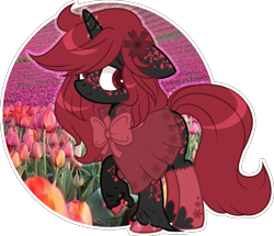 Size: 2699x2322 | Tagged: safe, artist:stormcloud-yt, imported from derpibooru, oc, oc only, pony, unicorn, base used, cloak, clothes, female, flower, hoof polish, horn, mare, raised hoof, simple background, solo, transparent background, unicorn oc