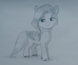 Size: 2728x2282 | Tagged: safe, artist:axelp, imported from derpibooru, pipp petals, pegasus, pony, female, g5, mare, simple background, traditional art, white background