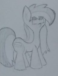 Size: 859x1123 | Tagged: safe, artist:applejacko1112, imported from derpibooru, oc, oc only, earth pony, female, mare, solo, traditional art