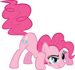 Size: 3999x3732 | Tagged: safe, artist:triox404, imported from derpibooru, pinkie pie, earth pony, pony, bridle gossip, dreamworks face, female, mare, simple background, solo, transparent background, vector
