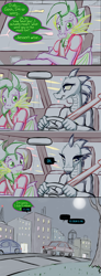 Size: 1496x4071 | Tagged: safe, artist:frist44, imported from derpibooru, spike, crocodile, dragon, awkward, beatrice santello, beatrike, car, clothes, crossover, crossover shipping, date, dialogue, driving, hoodie, night in the woods, shipping