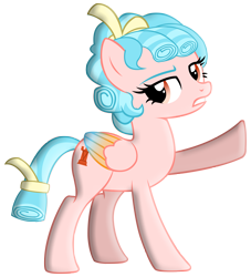 Size: 7262x8000 | Tagged: safe, artist:laszlvfx, imported from derpibooru, cozy glow, pegasus, pony, absurd resolution, base used, female, looking right, older, older cozy glow, raised hoof, simple background, solo, transparent background