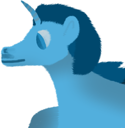 Size: 1172x1194 | Tagged: safe, artist:polofastter, imported from derpibooru, oc, oc only, oc:darker sky, unicorn, horn, simple background, solo, transparent background, unicorn oc