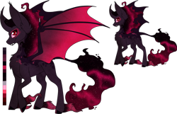 Size: 1280x822 | Tagged: safe, artist:velnyx, imported from derpibooru, oc, oc:merlot, alicorn, bat pony, bat pony alicorn, pony, bat wings, horn, male, simple background, solo, stallion, transparent background, wings