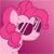 Size: 50x50 | Tagged: safe, imported from ponybooru, pinkie pie, animated, dancing, gif, sunglasses