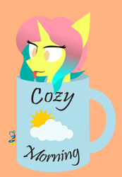 Size: 1796x2595 | Tagged: safe, artist:samsailz, imported from derpibooru, oc, oc only, pony, unicorn, :p, commission, cup, cute, solo, tongue out, ych result, your character here