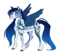 Size: 1800x1500 | Tagged: safe, artist:uunicornicc, imported from derpibooru, oc, oc only, pegasus, pony, colored wings, female, mare, simple background, solo, transparent background, wings