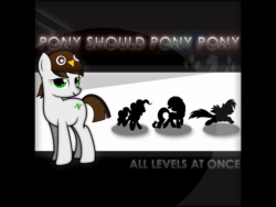 Size: 1440x1080 | Tagged: safe, artist:all levels at once, imported from derpibooru, pinkie pie, rainbow dash, rarity, oc, earth pony, pegasus, pony, unicorn, 2012, animated, brony music, link in description, music, nostalgia, silhouette, sound, webm, youtube link