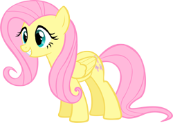 Size: 1422x1020 | Tagged: safe, artist:lilcinnamon, imported from derpibooru, fluttershy, pegasus, pony, female, full body, mare, simple background, solo, transparent background, vector