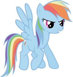 Size: 751x795 | Tagged: safe, artist:lilcinnamon, imported from derpibooru, rainbow dash, pegasus, pony, female, mare, simple background, solo, transparent background, vector