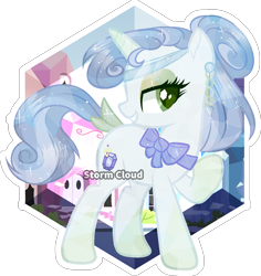Size: 1185x1253 | Tagged: safe, artist:stormcloud-yt, imported from derpibooru, oc, oc only, pony, unicorn, base used, grin, horn, raised hoof, simple background, smiling, transparent background, unicorn oc