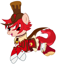 Size: 1280x1462 | Tagged: safe, artist:sonofaskywalker, imported from derpibooru, pony, akira kenjou, anime, cure chocolat, kira kira precure a la mode, ponified, precure, pretty cure, simple background, solo, transparent background