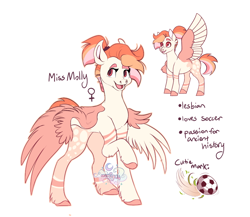 Size: 968x842 | Tagged: safe, artist:mewzynn, imported from derpibooru, oc, oc:miss molly, pegasus, pony, female, mare, simple background, solo, white background