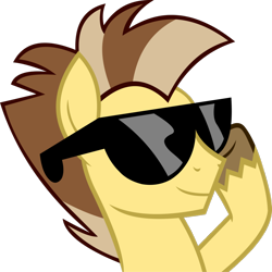 Size: 876x876 | Tagged: safe, artist:dxthegod, imported from derpibooru, oc, oc only, oc:maple syrup, pony, simple background, solo, sunglasses, transparent background