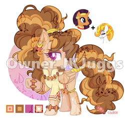 Size: 1280x1205 | Tagged: safe, artist:hoochuu, artist:mint-light, imported from derpibooru, saffron masala, oc, oc:storm shield, pegasus, pony, abstract background, base used, clothes, deviantart watermark, eyelashes, female, fusion, mare, obtrusive watermark, raised hoof, simple background, smiling, watermark, white background