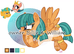 Size: 1280x940 | Tagged: safe, artist:hoochuu, artist:lazuli0209, imported from derpibooru, snails, somnambula, pegasus, pony, unicorn, abstract background, base used, clothes, colt, deviantart watermark, dress, eyelashes, female, foal, fusion, male, mare, obtrusive watermark, open mouth, screencap reference, simple background, smiling, watermark, white background