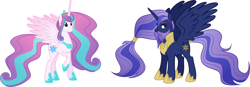 Size: 8584x3000 | Tagged: safe, artist:shakespearicles, artist:whalepornoz, imported from derpibooru, princess flurry heart, oc, oc:prince nova sparkle, alicorn, pony, fanfic:cat's cradle, absurd resolution, alicorn oc, beard, brother, brother and sister, cousins, cute, ethereal facial hair, ethereal mane, ethereal tail, eyebrows, eyelashes, eyes open, facial hair, family, female, frown, goatee, half-brother, half-cousins, half-siblings, half-sister, heart, hoof shoes, horn, jewelry, male, mare, moustache, nostrils, offspring, older, older flurry heart, parent:shining armor, parent:twilight sparkle, parents:shining sparkle, ponytail, prince, princess, product of incest, product of sparklecest, regalia, royalty, shakespearicles, show accurate, siblings, simple background, sister, smiling, stallion, stars, tail, wall of tags, white background, wings