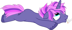 Size: 1478x625 | Tagged: safe, artist:littlejurnalina, imported from derpibooru, oc, oc only, pony, unicorn, cigarette, lying down, male, prone, simple background, smoking, solo, sploot, stallion, transparent background